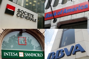 شکست بانک‌های اروپا در رقابت با آمریکایی‌ها