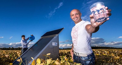 تهیه آب، اینترنت و برق با انرژی خورشیدی